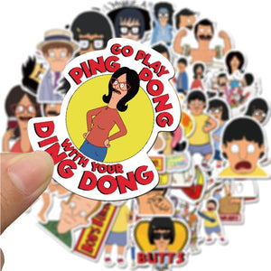 Bobs Burgers Funny Stickers