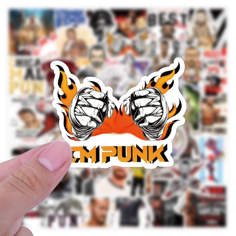 Wrestling CM Punk Stickers