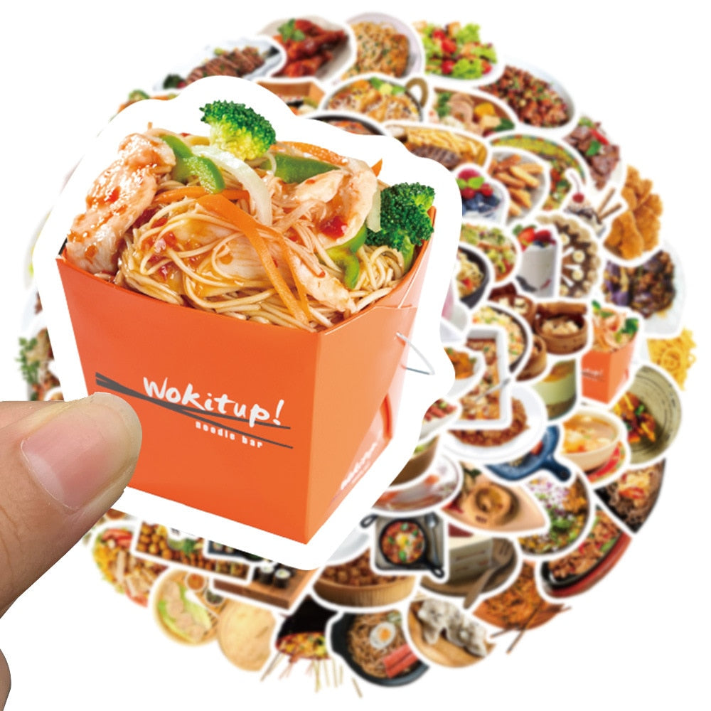 Delicacy Fine Food Mini Yummy Stickers