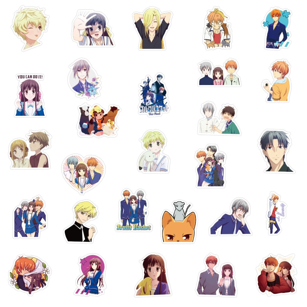 Fruits Basket Anime Stickers