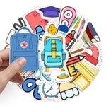 Student Stationery Notebook School Bag Stickers