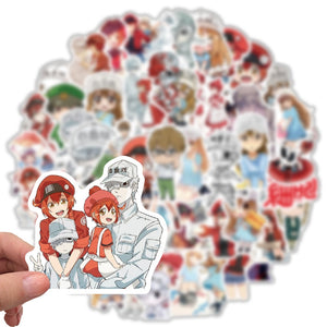 Cells At Work Japanese Cartoon Stickers