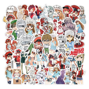 Cells At Work Japanese Cartoon Stickers