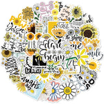 Summer Plant Beautiful Sunflower Stickers