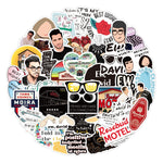 Rich And Poor Road American TV Series Stickers