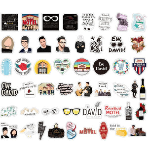 Rich And Poor Road American TV Series Stickers