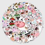 Cow Cute Cute Cow Stickers