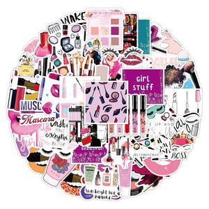 Girls Cosmetics Stickers