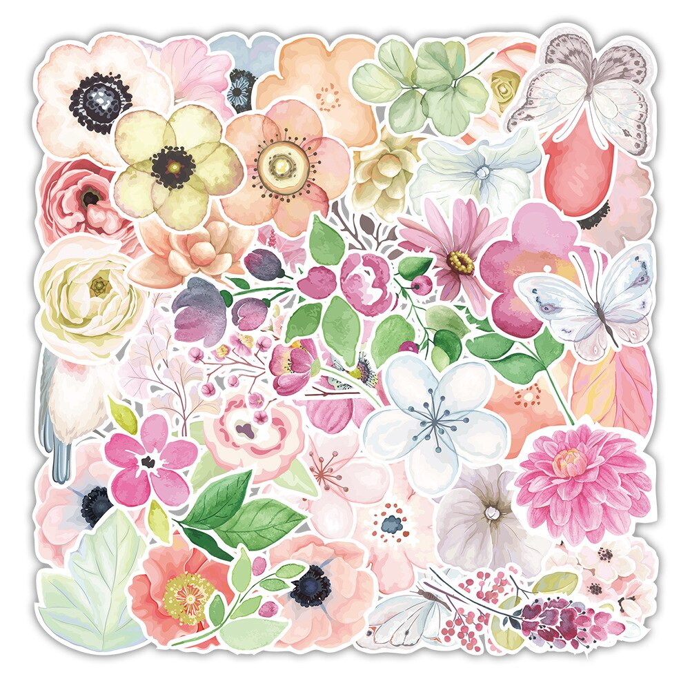 Flowers Daisies Stickers