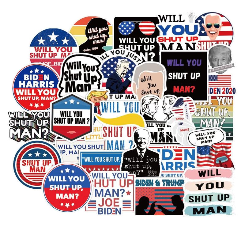 US Election Politics Trump Biden Stickers