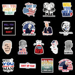 US Election Politics Trump Biden Stickers