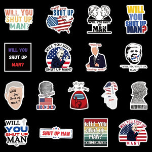 US Election Politics Trump Biden Stickers