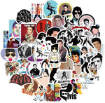 Rock Singer Elvis Presley Stickers