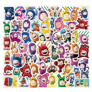 Cute Cartoon Oddbods Stickers