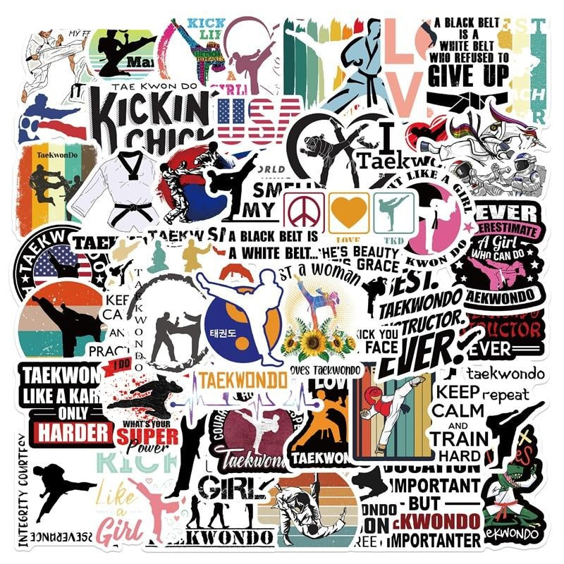 Taekwondo Stickers