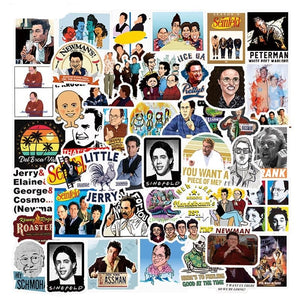 Classic American Comedian Jerry Seinfeld Stickers