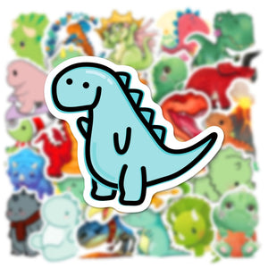 Cute Cartoon Dinosaur Stickers