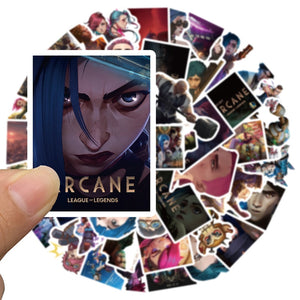 Arcane Game LOL Stickers