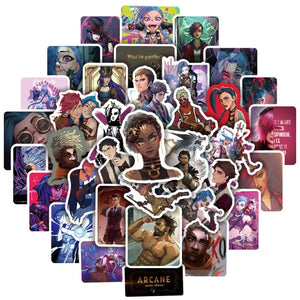 Arcane Game LOL Stickers