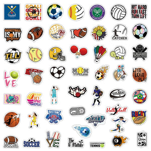 Ball Games Spirit Graffiti Stickers