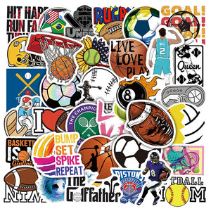 Ball Games Spirit Graffiti Stickers