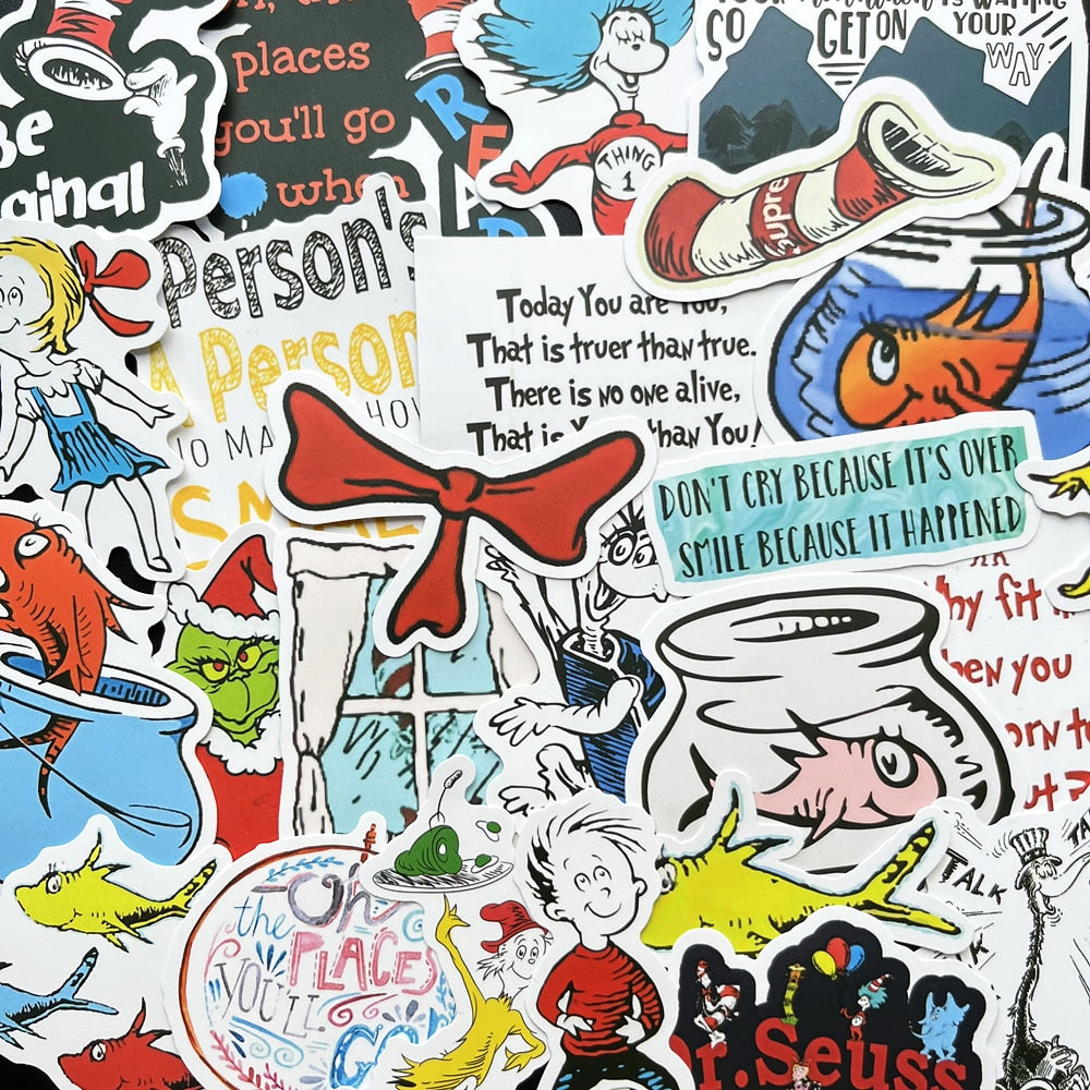 Dr Seuss Stickers