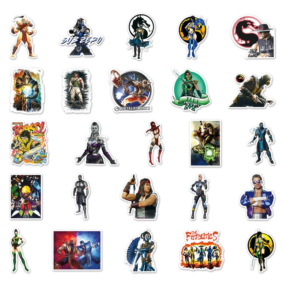 Mortal Kombat Stickers