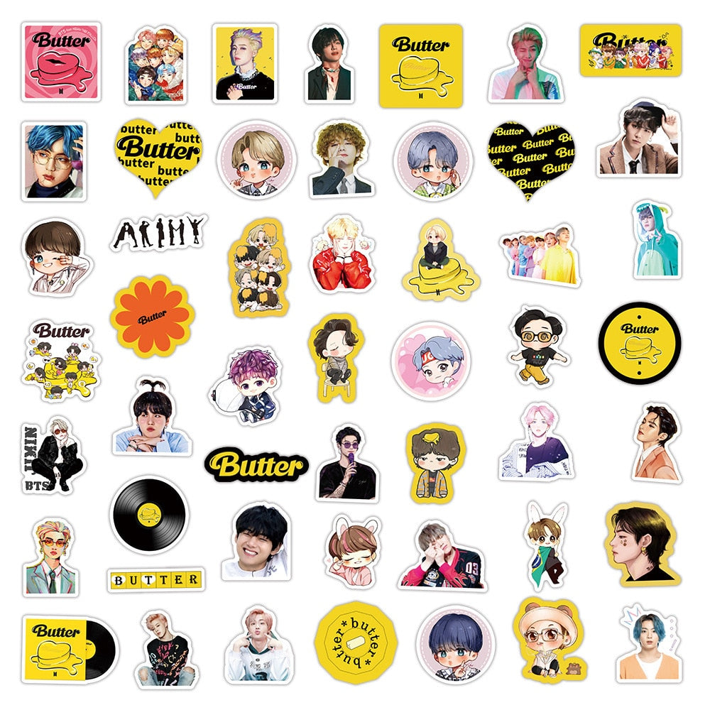 New Korean Men's Team Idol Stickers