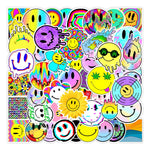 Cool Colorful Smiley Stickers