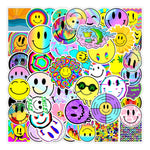 Cool Colorful Smiley Stickers