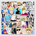 Pop Singer Justin Bieber Stickers