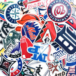 Baseball League Logo Ball Sport Stickers