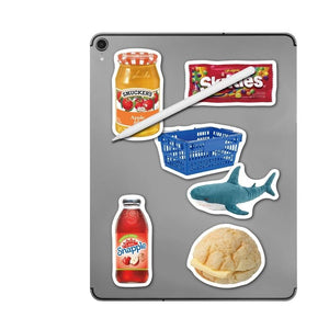 American Snack Food Ins Style Stickers