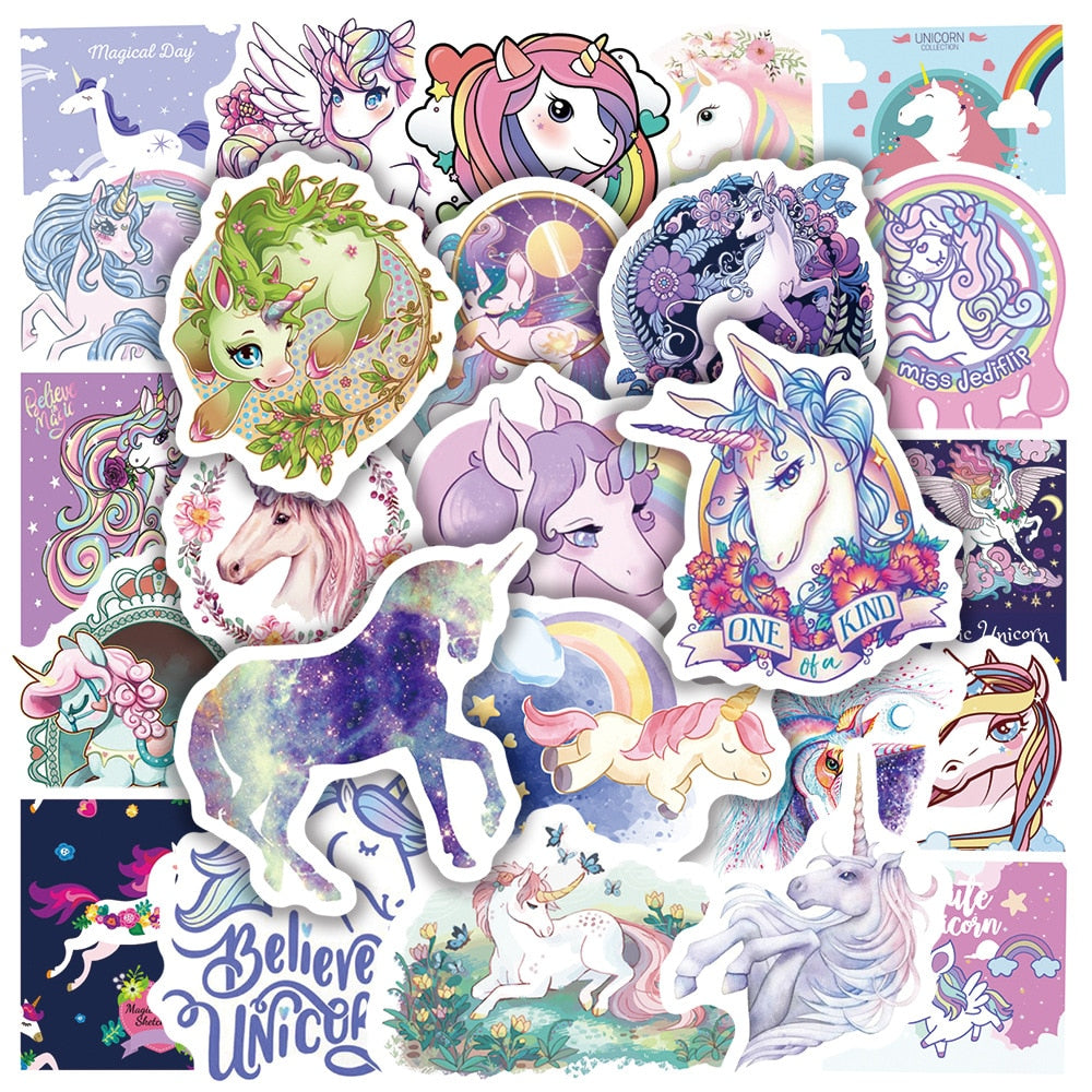 Unicorn Kawaii Stickers