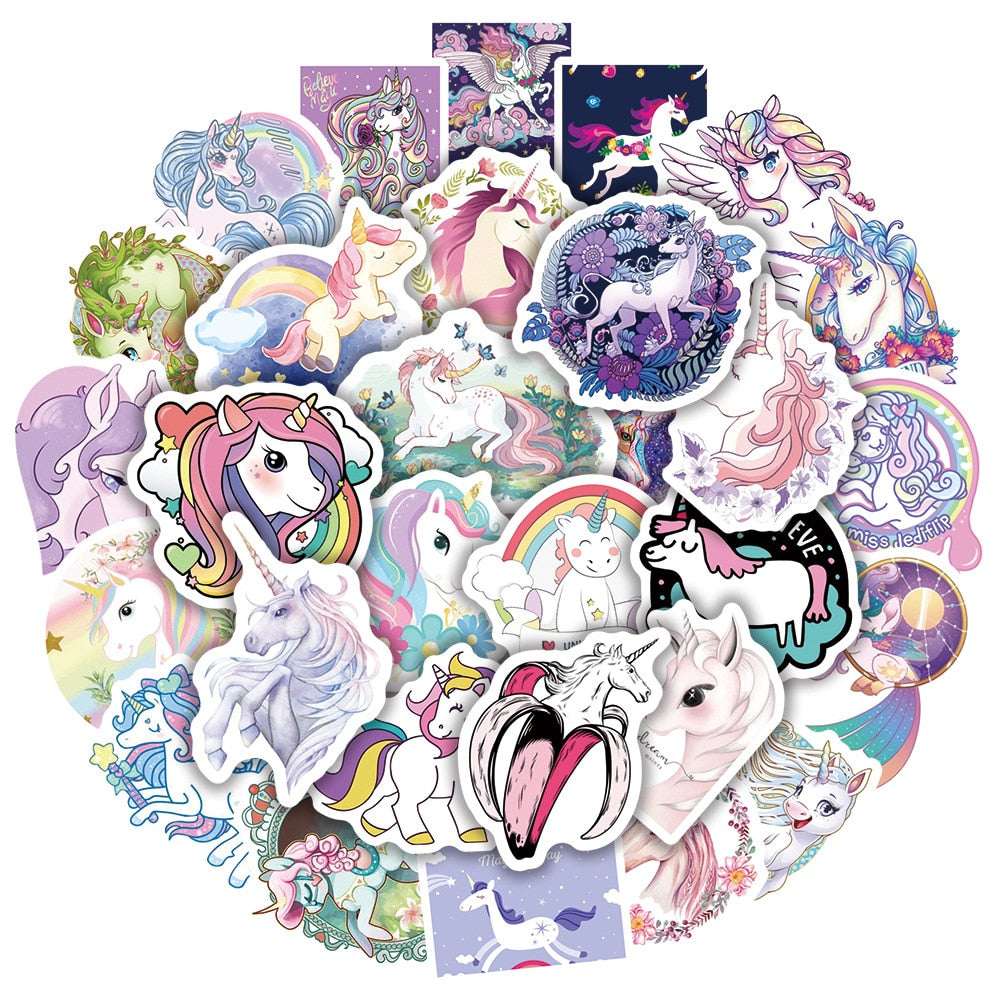 Unicorn Kawaii Stickers