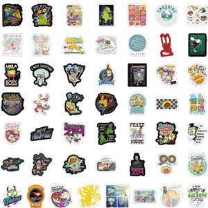 New 90s Cartoon Stickers