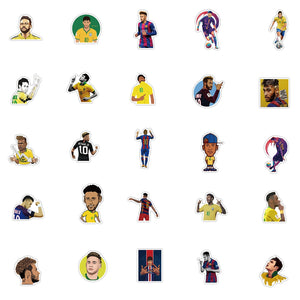 Football Star Nelma Stickers