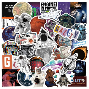 NASA Space Astronaut Stickers