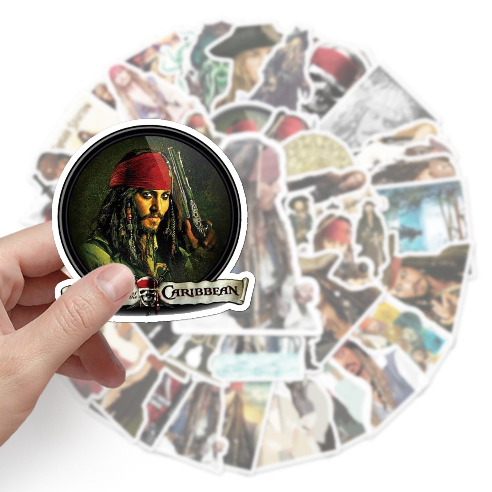 Pirates of The Caribbean Stickers