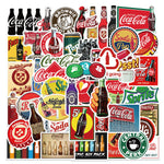 Vintage Coke Bottle Stickers