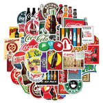 Vintage Coke Bottle Stickers