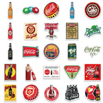 Vintage Coke Bottle Stickers