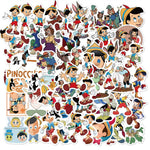 Pinocchio Puppet Stickers