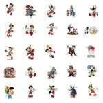 Pinocchio Puppet Stickers