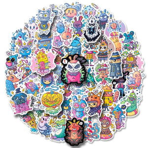 Fantasy Funny Style Cute Psychedelic Stickers