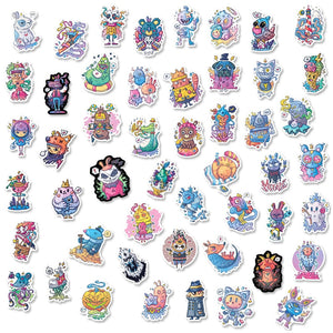 Fantasy Funny Style Cute Psychedelic Stickers