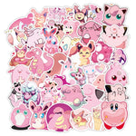 Pink Pokemon Cute Stickers