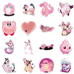 Pink Pokemon Cute Stickers