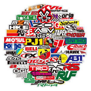 Racing Logo Stickers