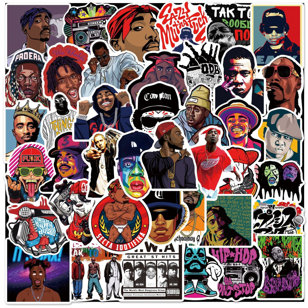 Legendary Rapper Tupac 2pac Stickers